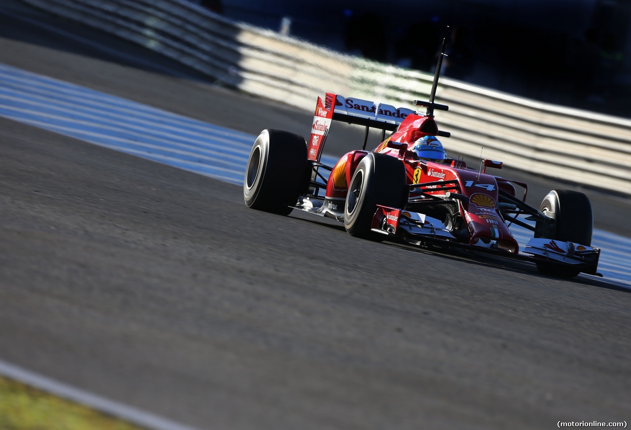 TEST F1 JEREZ 30 GENNAIO, Fernando Alonso (ESP), Ferrari 
30.01.2014. Formula One Testing, Day Three, Jerez, Spain.