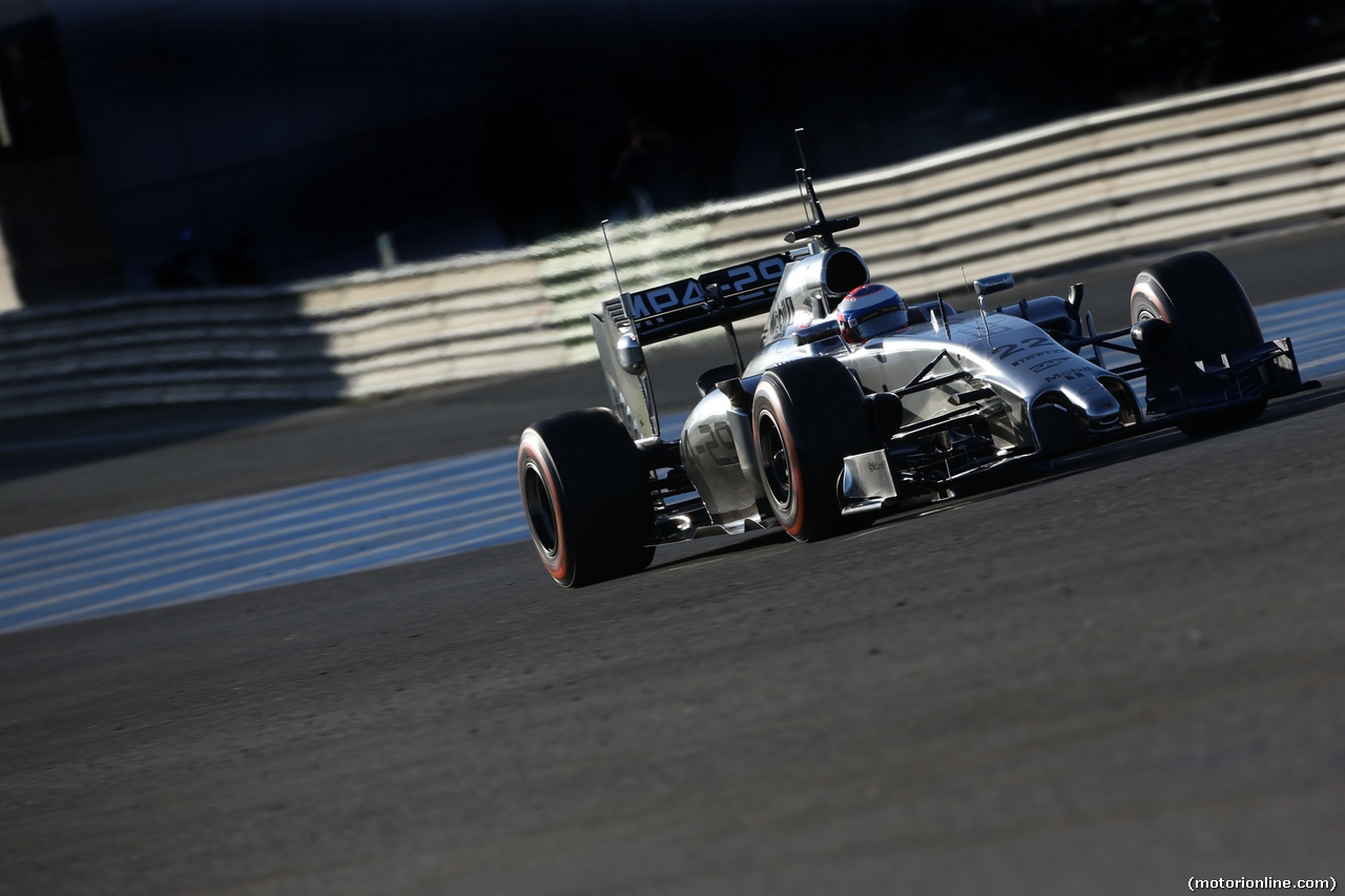 TEST F1 JEREZ 30 GENNAIO, Jenson Button (GBR), McLaren F1 Team 
30.01.2014. Formula One Testing, Day Three, Jerez, Spain.