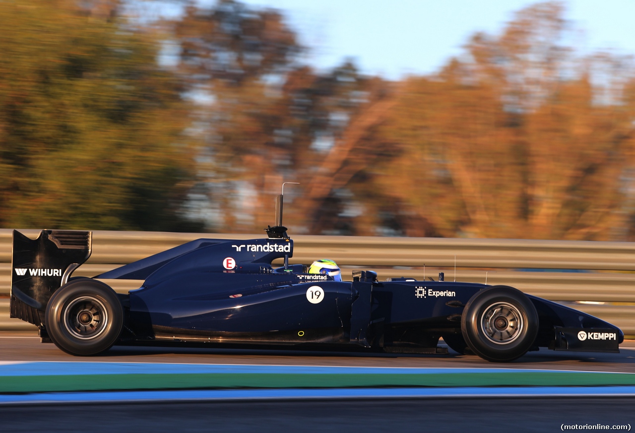 TEST F1 JEREZ 30 GENNAIO