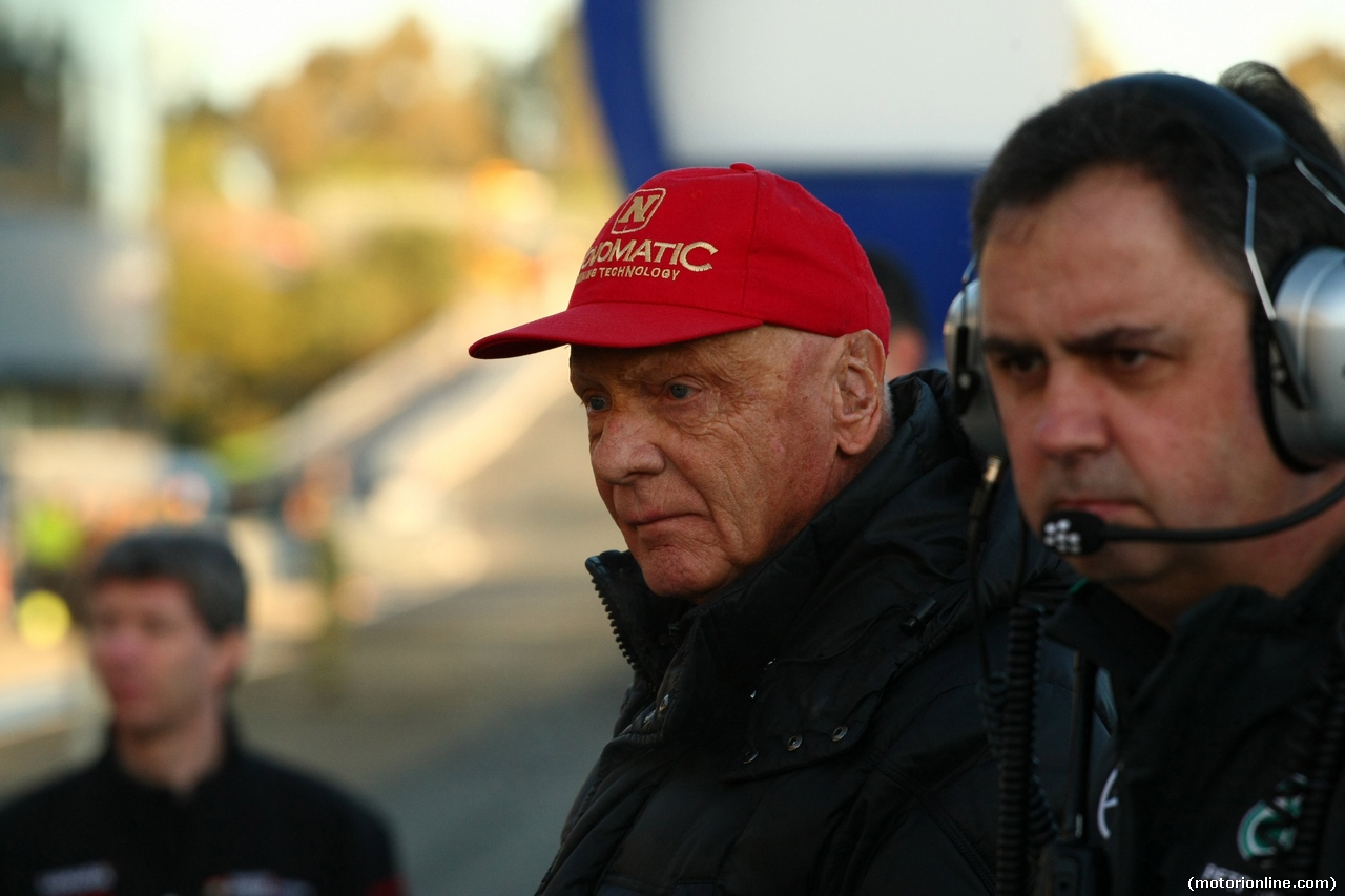 TEST F1 JEREZ 30 GENNAIO, 30.01.2014- Nikki Lauda (AU), Mercedes