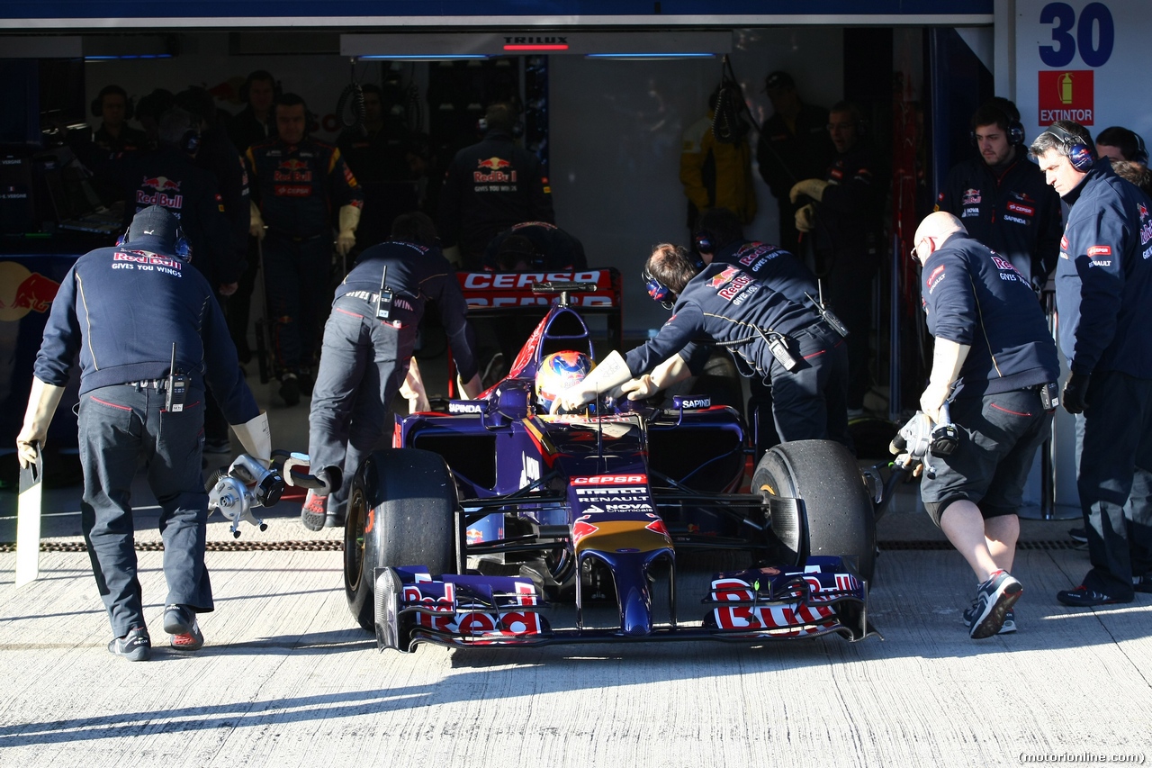 TEST F1 JEREZ 30 GENNAIO