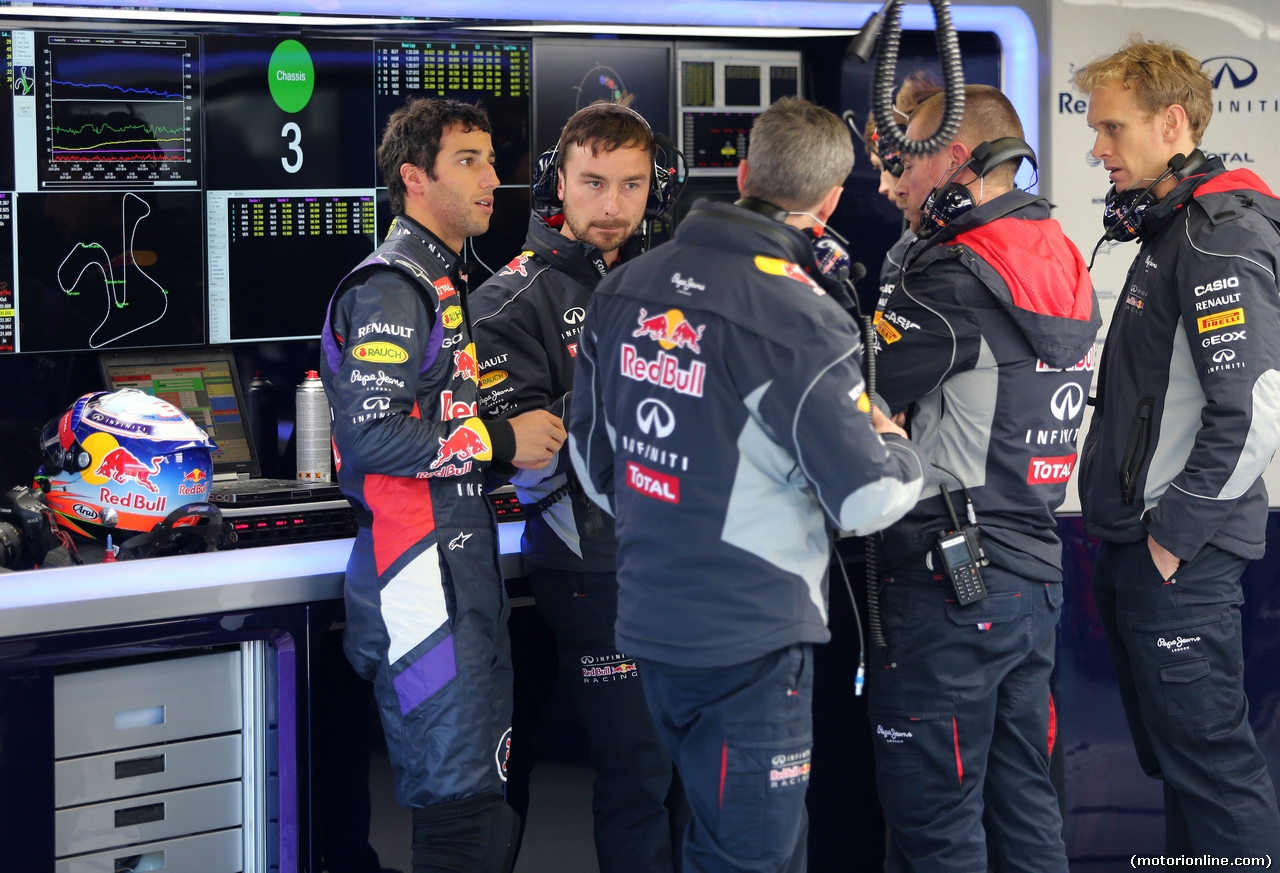 TEST F1 JEREZ 30 GENNAIO, Daniel Ricciardo (AUS), Red Bull Racing 
30.01.2014. Formula One Testing, Day Three, Jerez, Spain.