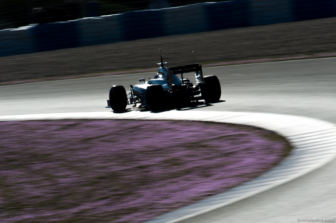 TEST F1 JEREZ 30 GENNAIO, Jenson Button (GBR) McLaren MP4-29.
30.01.2014. Formula One Testing, Day Three, Jerez, Spain.