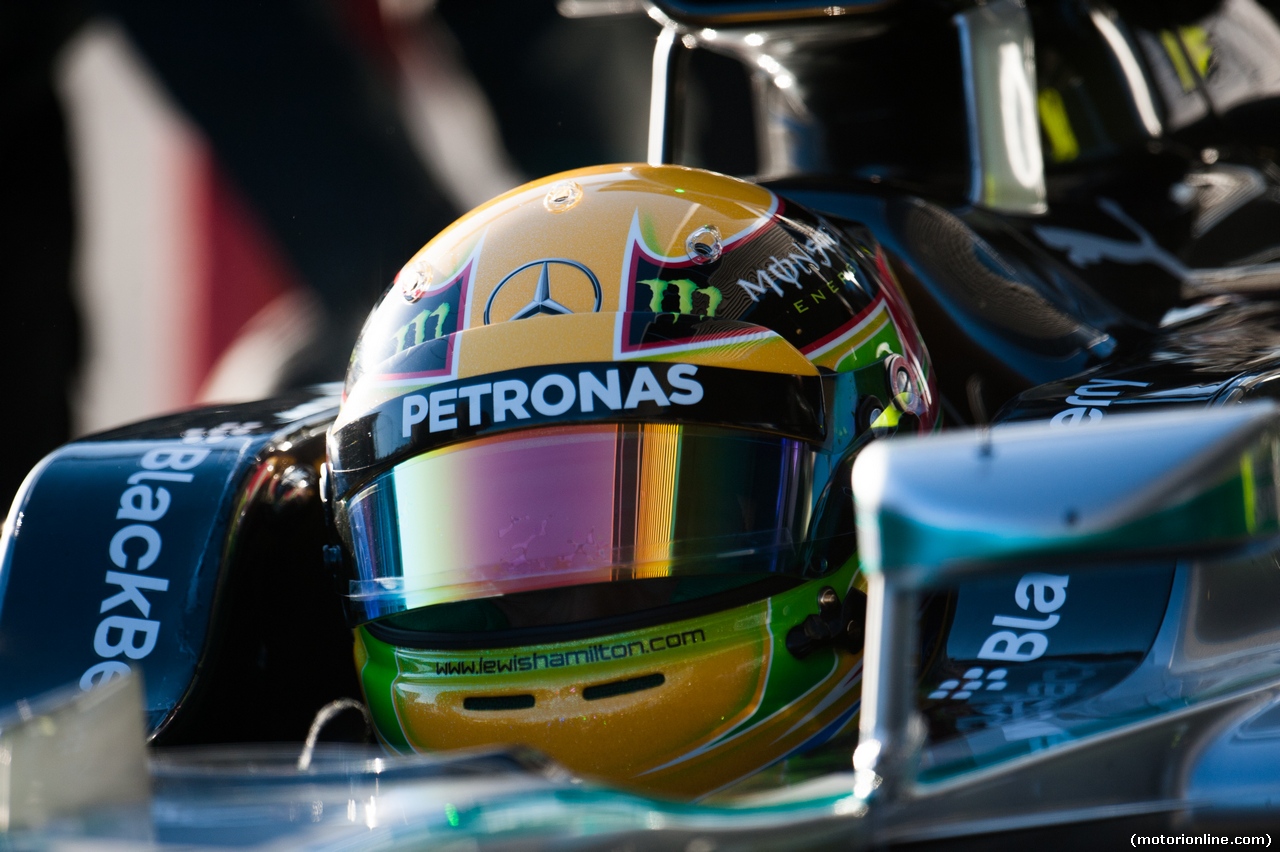 TEST F1 JEREZ 30 GENNAIO, Lewis Hamilton (GBR) Mercedes AMG F1 W05.
30.01.2014. Formula One Testing, Day Three, Jerez, Spain.