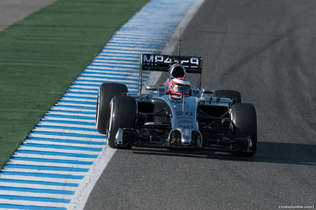 TEST F1 JEREZ 30 GENNAIO