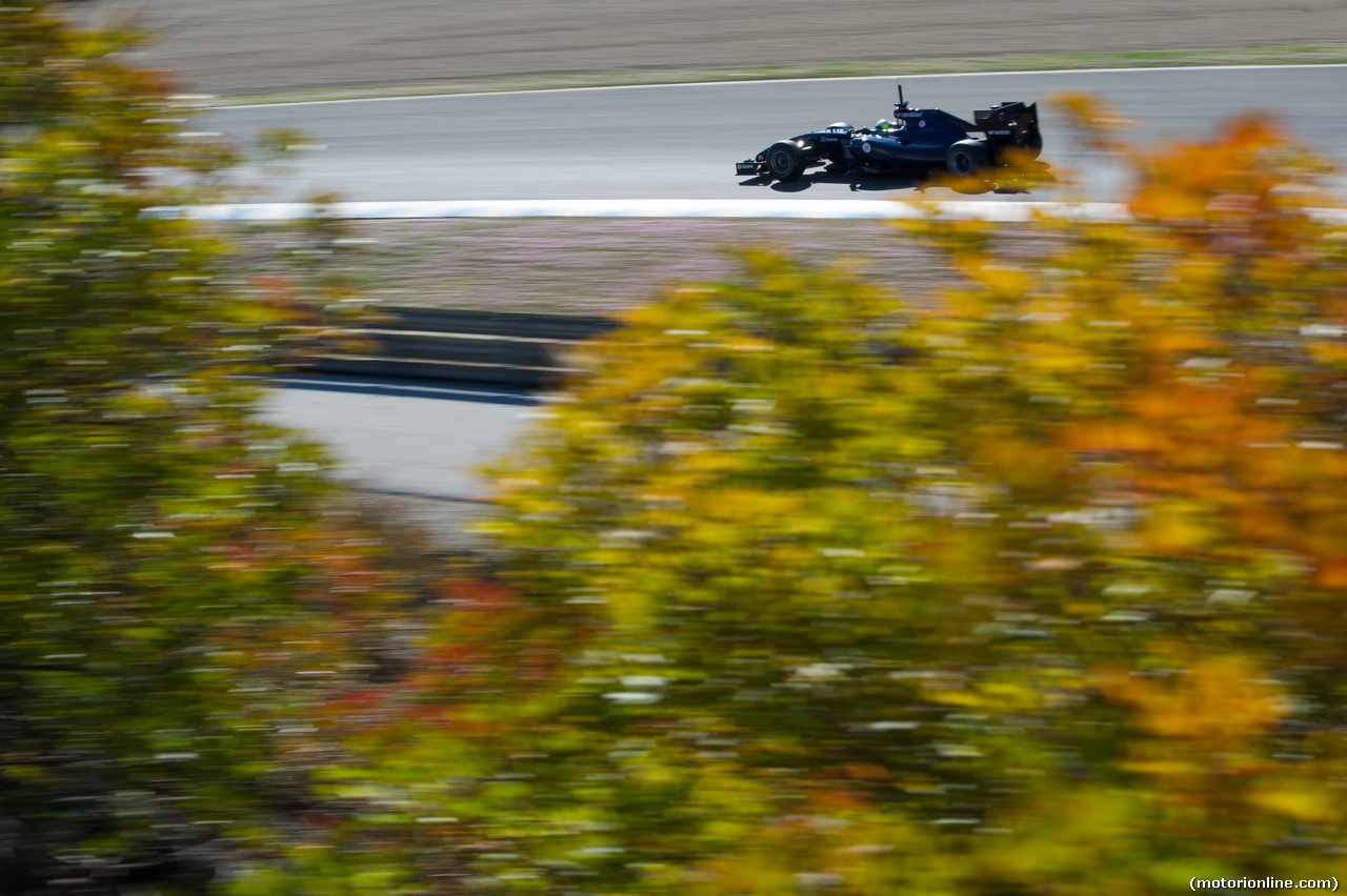 TEST F1 JEREZ 30 GENNAIO, Felipe Massa (BRA) Williams FW36.
30.01.2014. Formula One Testing, Day Three, Jerez, Spain.