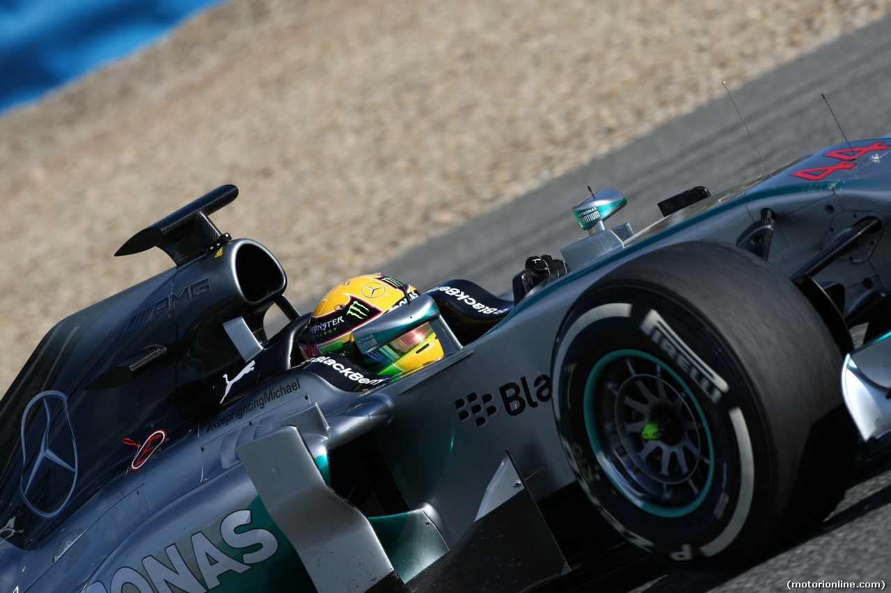 TEST F1 JEREZ 30 GENNAIO