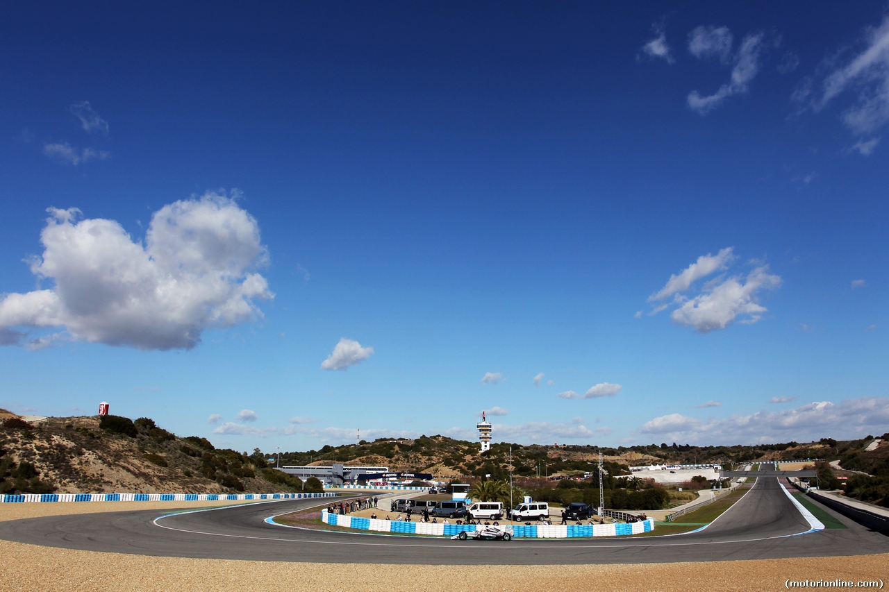 TEST F1 JEREZ 30 GENNAIO