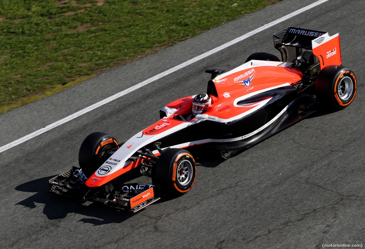 TEST F1 JEREZ 30 GENNAIO, Max Chilton (GBR), Marussia F1 Team 
30.01.2014. Formula One Testing, Day Three, Jerez, Spain.