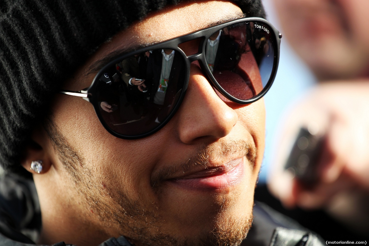 TEST F1 JEREZ 30 GENNAIO, Lewis Hamilton (GBR) Mercedes AMG F1.
30.01.2014. Formula One Testing, Day Three, Jerez, Spain.