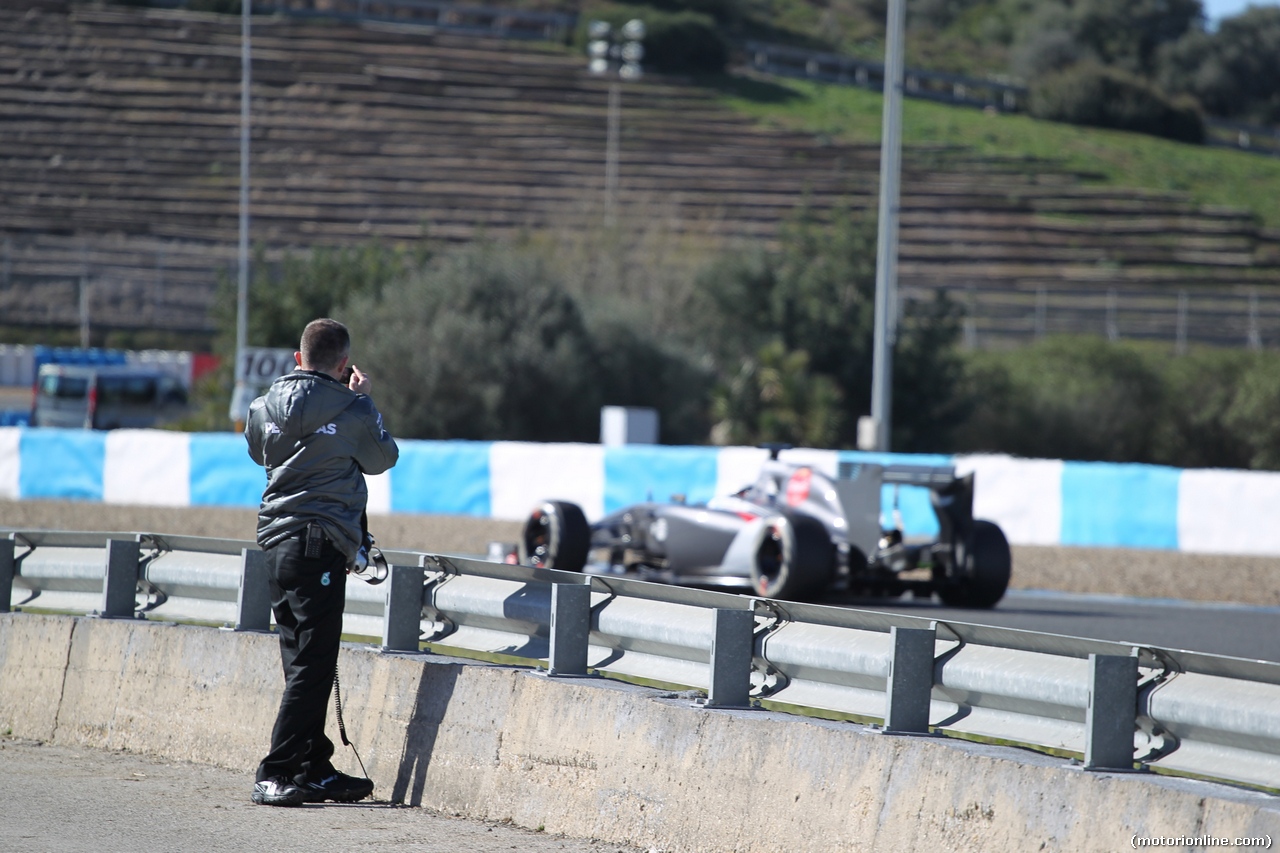 TEST F1 JEREZ 30 GENNAIO, 30.01.2014- Atmosphere