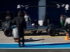 TEST F1 JEREZ 30 GENNAIO, Jenson Button (GBR) McLaren MP4-29 in the pits.
30.01.2014. Formula One Testing, Day Three, Jerez, Spain.