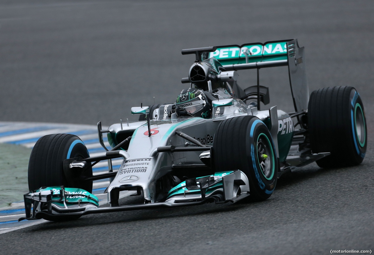 TEST F1 JEREZ 31 GENNAIO, Nico Rosberg (GER), Mercedes AMG F1 Team 
31.01.2014. Formula One Testing, Day Four, Jerez, Spain.