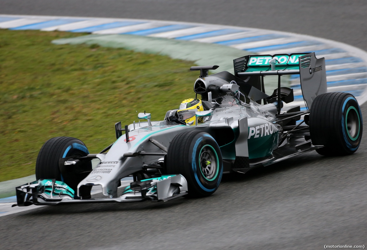 TEST F1 JEREZ 31 GENNAIO, Nico Rosberg (GER), Mercedes AMG F1 Team 
31.01.2014. Formula One Testing, Day Four, Jerez, Spain.