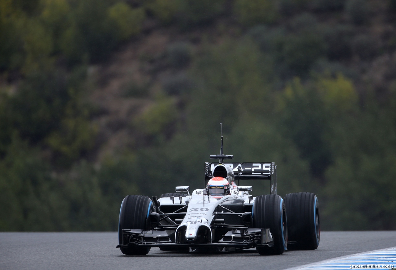 TEST F1 JEREZ 31 GENNAIO, Kevin Magnussen (DEN), McLaren F1 
31.01.2014. Formula One Testing, Day Four, Jerez, Spain.