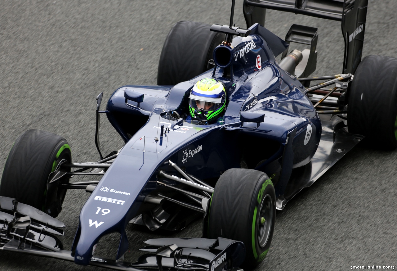 TEST F1 JEREZ 31 GENNAIO, Felipe Massa (BRA), Williams F1 Team 
31.01.2014. Formula One Testing, Day Four, Jerez, Spain.