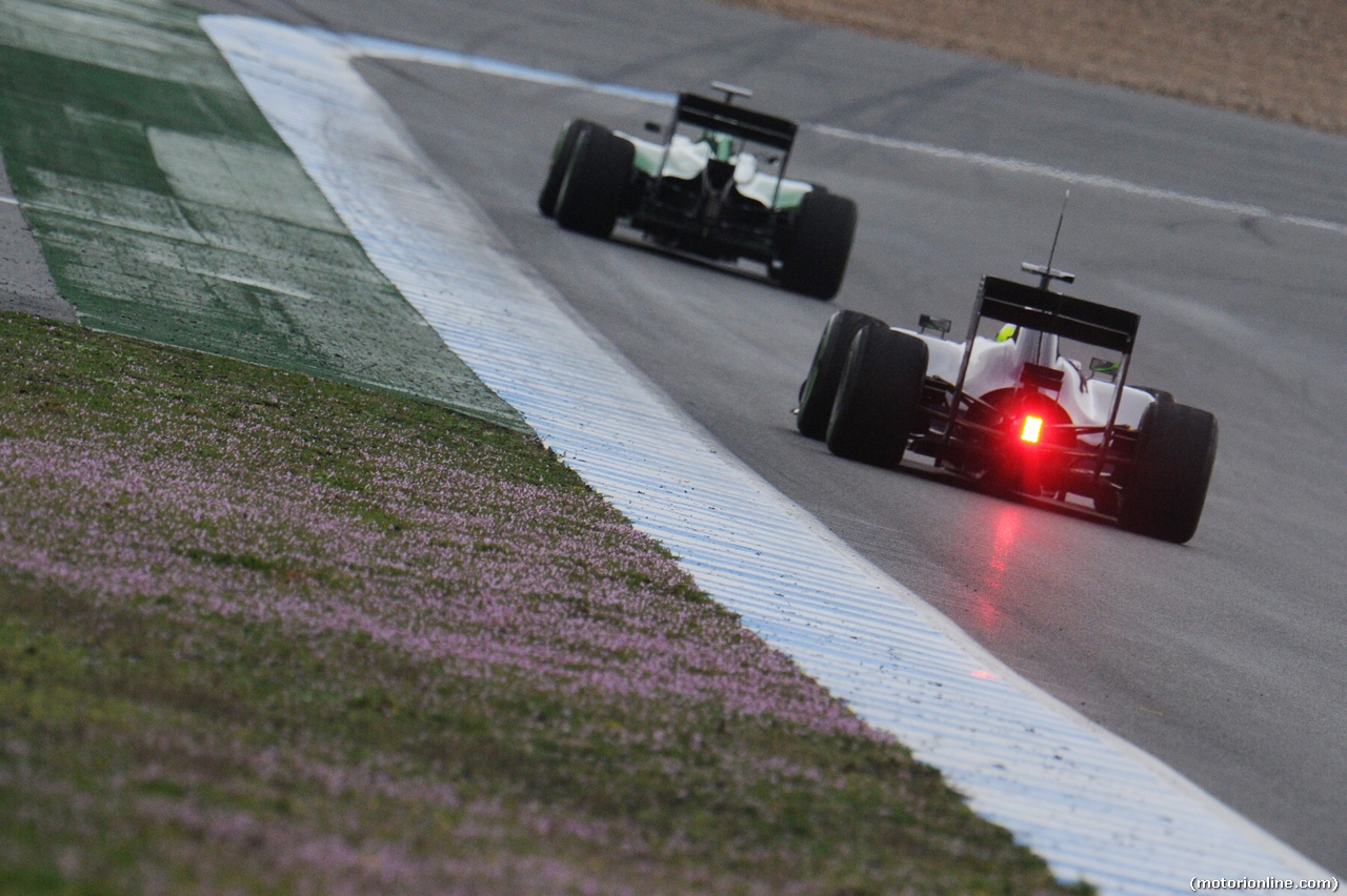TEST F1 JEREZ 31 GENNAIO