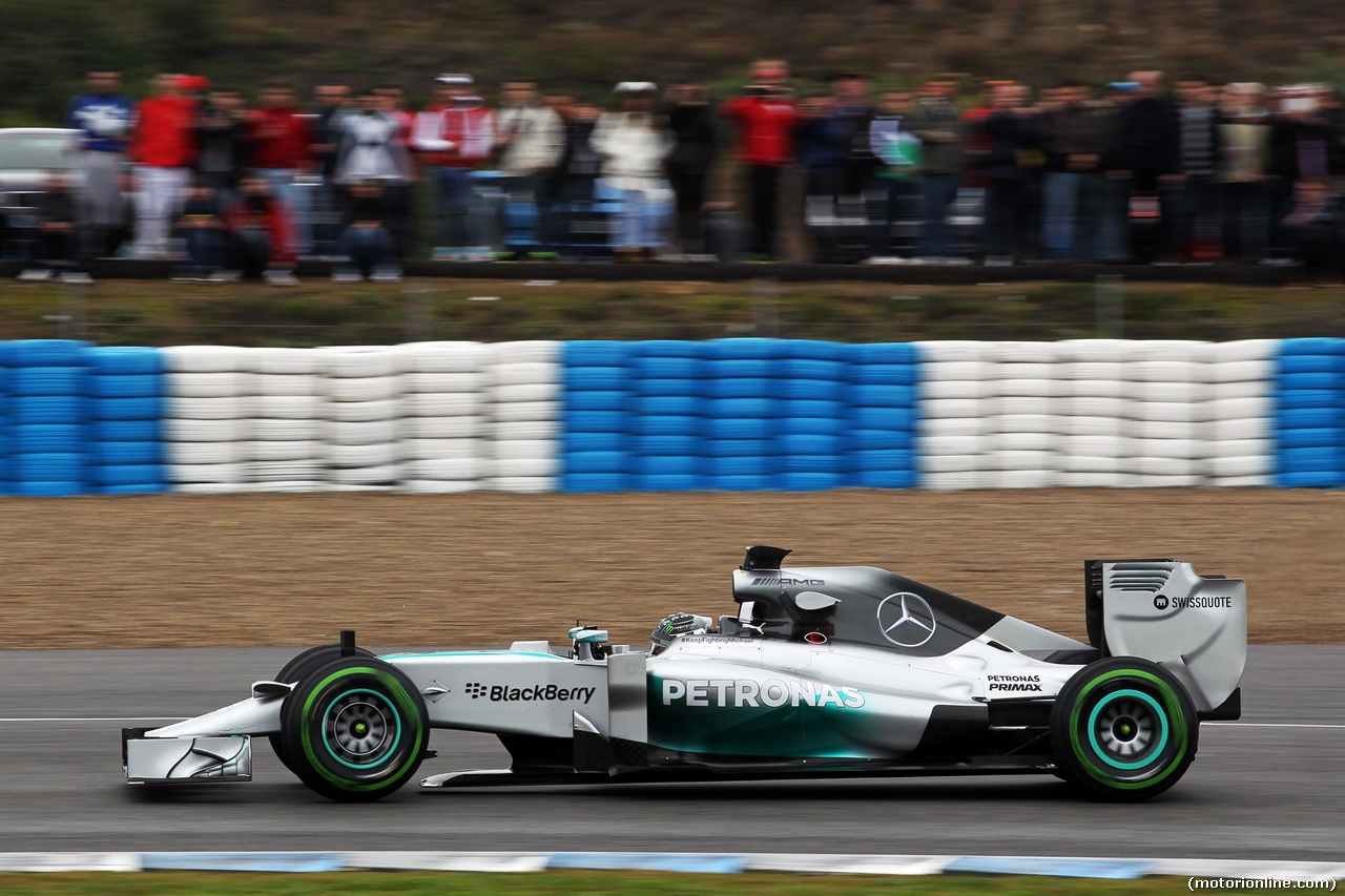 TEST F1 JEREZ 31 GENNAIO