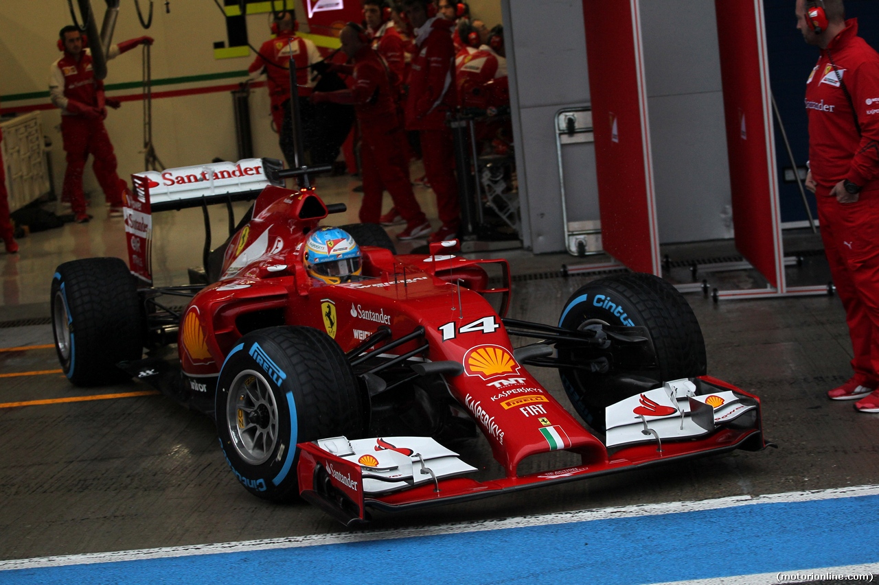 TEST F1 JEREZ 31 GENNAIO