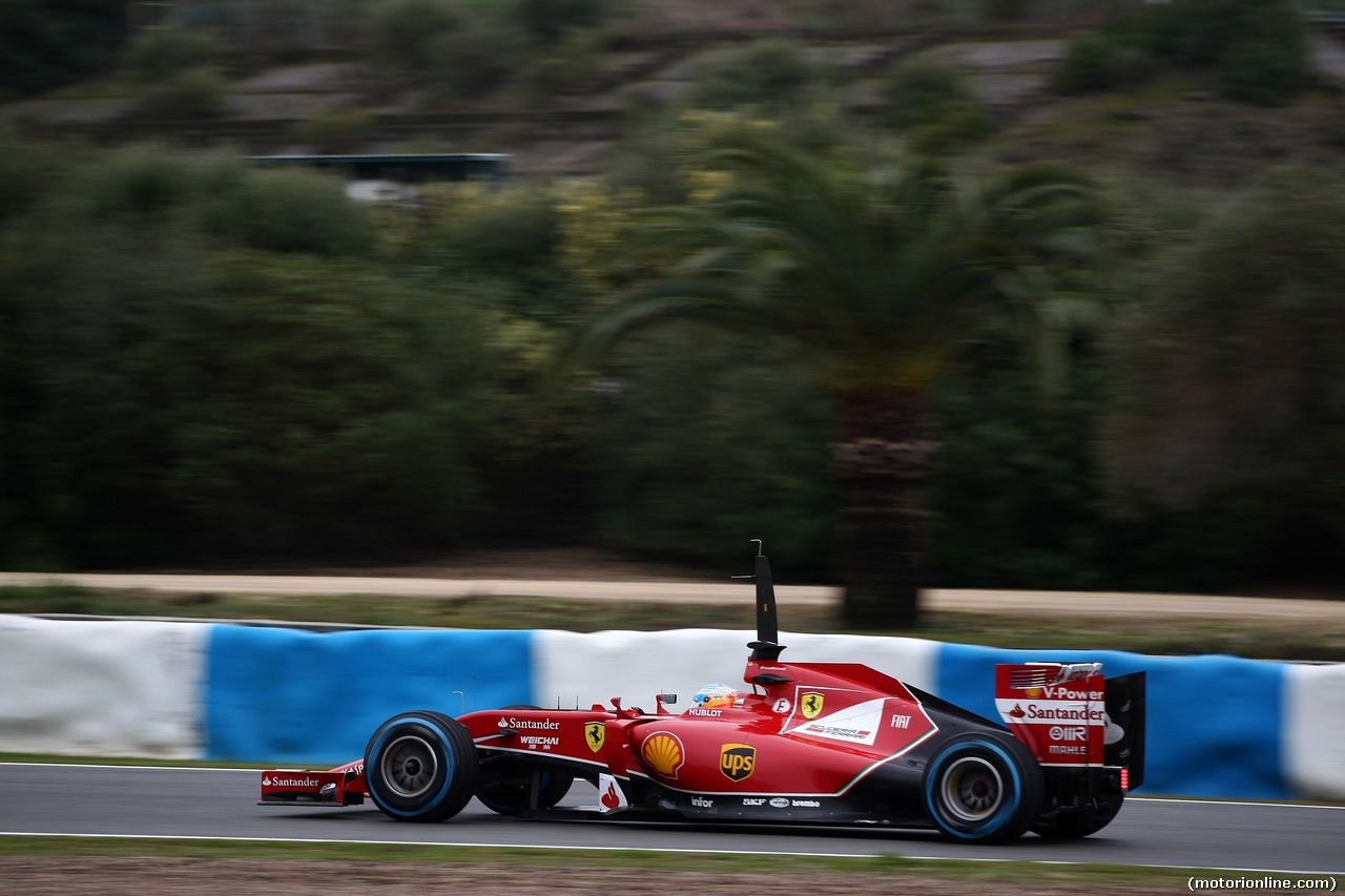 TEST F1 JEREZ 31 GENNAIO