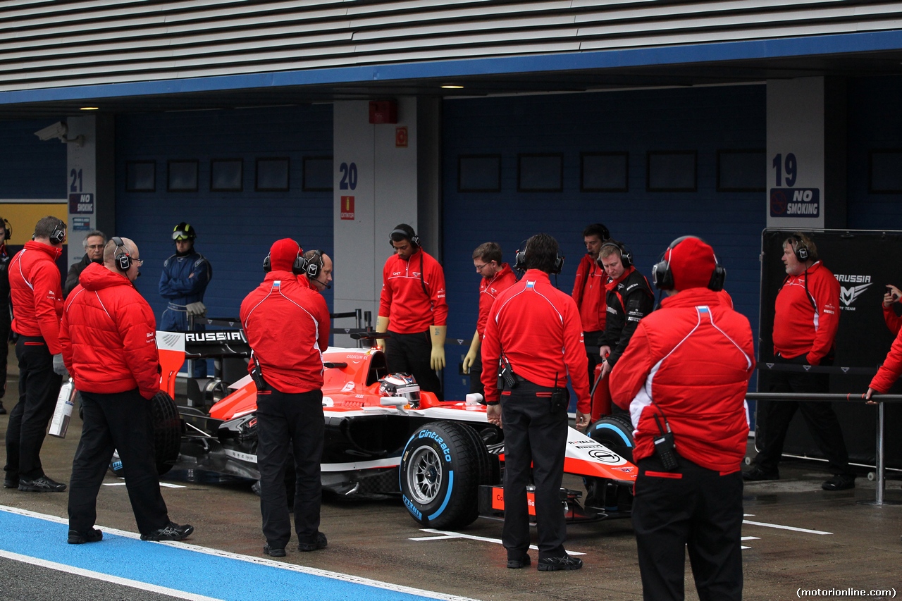 TEST F1 JEREZ 31 GENNAIO