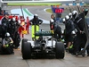 TEST F1 JEREZ 31 GENNAIO, Nico Rosberg (GER) Mercedes AMG F1 W05 makes a pit stop.
31.01.2014. Formula One Testing, Day Four, Jerez, Spain.