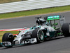 TEST SILVERSTONE 08 LUGLIO, Nico Rosberg (GER) Mercedes AMG F1 W05 running flow-vis paint on the rear wing.
08.07.2014. Formula One Testing, Silverstone, England, Tuesday.