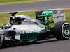 TEST SILVERSTONE 08 LUGLIO, Nico Rosberg (GER) Mercedes AMG F1 W05 running flow-vis paint on the rear wing.
08.07.2014. Formula One Testing, Silverstone, England, Tuesday.