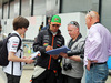 TEST SILVERSTONE 08 LUGLIO, Sergio Perez (MEX) Sahara Force India F1 signs autographs for the fans.
08.07.2014. Formula One Testing, Silverstone, England, Tuesday.