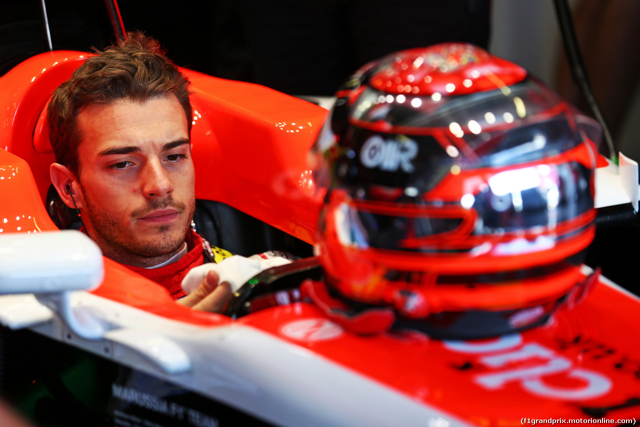 TEST SILVERSTONE 08 LUGLIO, Jules Bianchi (FRA) Marussia F1 Team MR03.
08.07.2014. Formula One Testing, Silverstone, England, Tuesday.