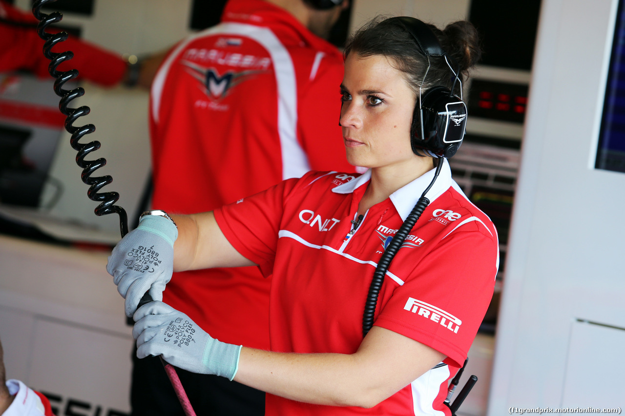 TEST SILVERSTONE 08 LUGLIO, Marussia F1 Team.
08.07.2014. Formula One Testing, Silverstone, England, Tuesday.