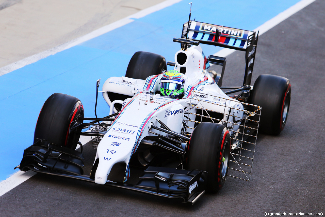 TEST SILVERSTONE 08 LUGLIO, Felipe Massa (BRA) Williams FW36.
08.07.2014. Formula One Testing, Silverstone, England, Tuesday.