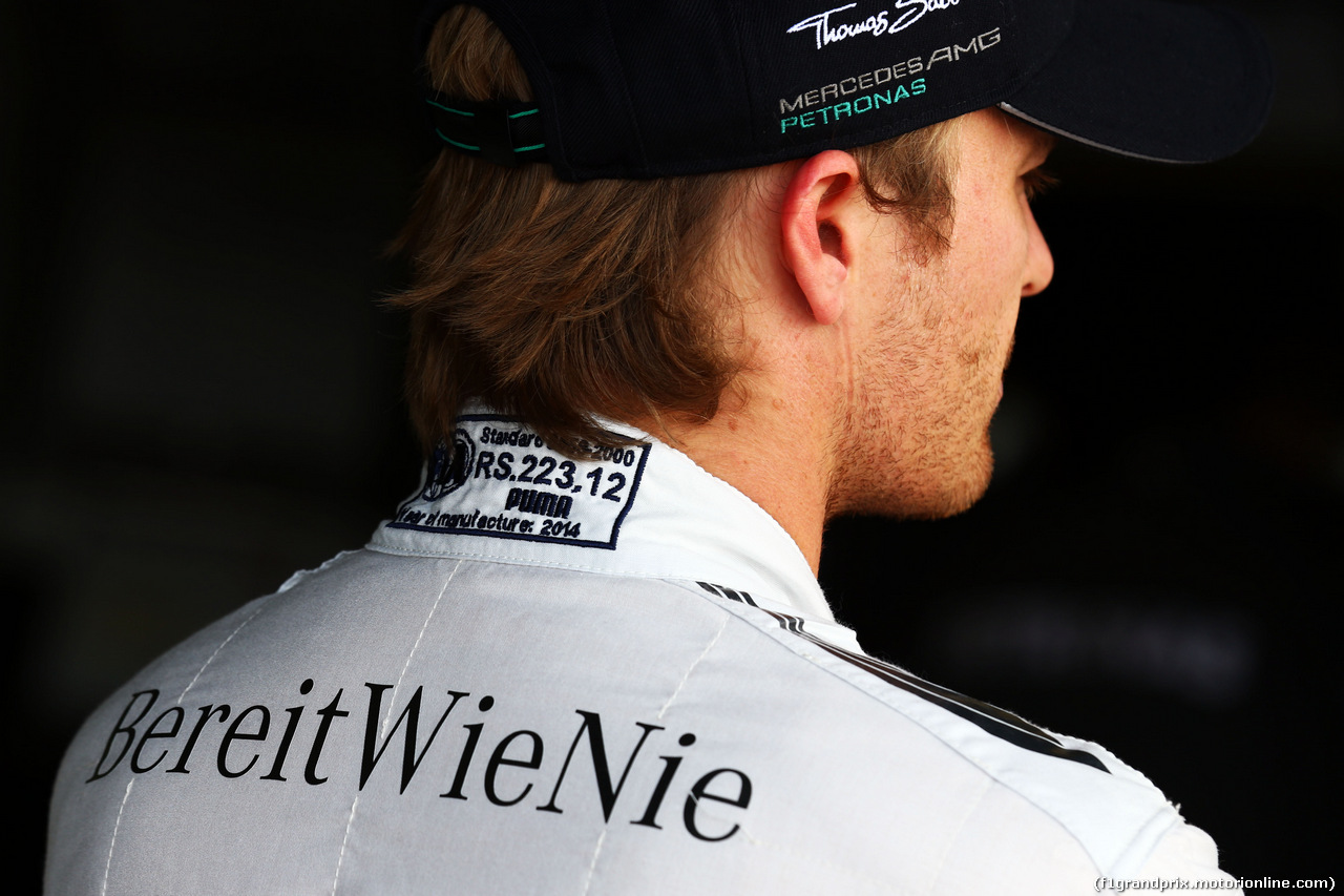 TEST SILVERSTONE 08 LUGLIO, Nico Rosberg (GER) Mercedes AMG F1.
08.07.2014. Formula One Testing, Silverstone, England, Tuesday.