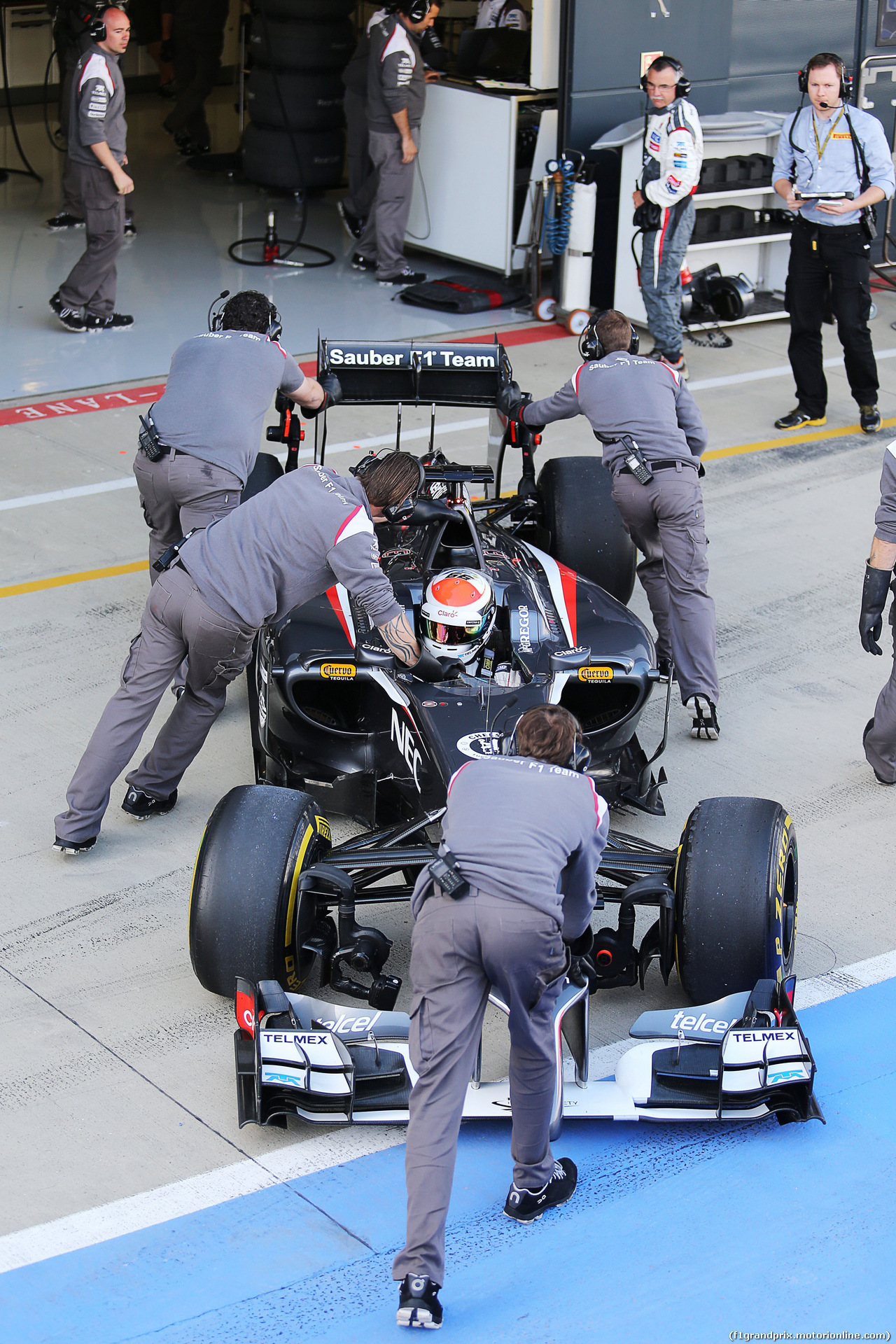 TEST SILVERSTONE 08 LUGLIO, Adrian Sutil (GER) Sauber C33.
08.07.2014. Formula One Testing, Silverstone, England, Tuesday.