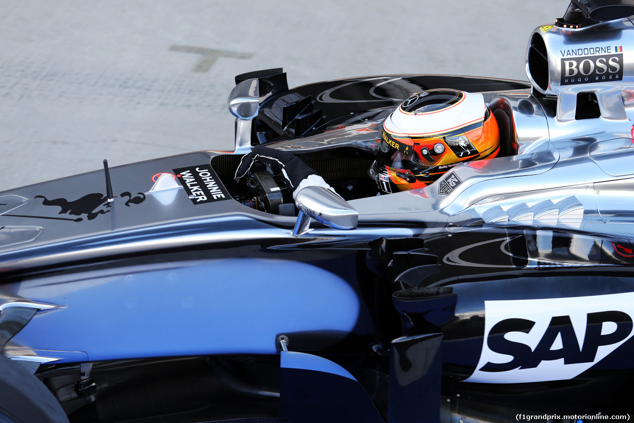 TEST SILVERSTONE 08 LUGLIO, Stoffel Vandoorne (BEL) McLaren MP4-29 Test e Reserve Driver.
08.07.2014. Formula One Testing, Silverstone, England, Tuesday.
