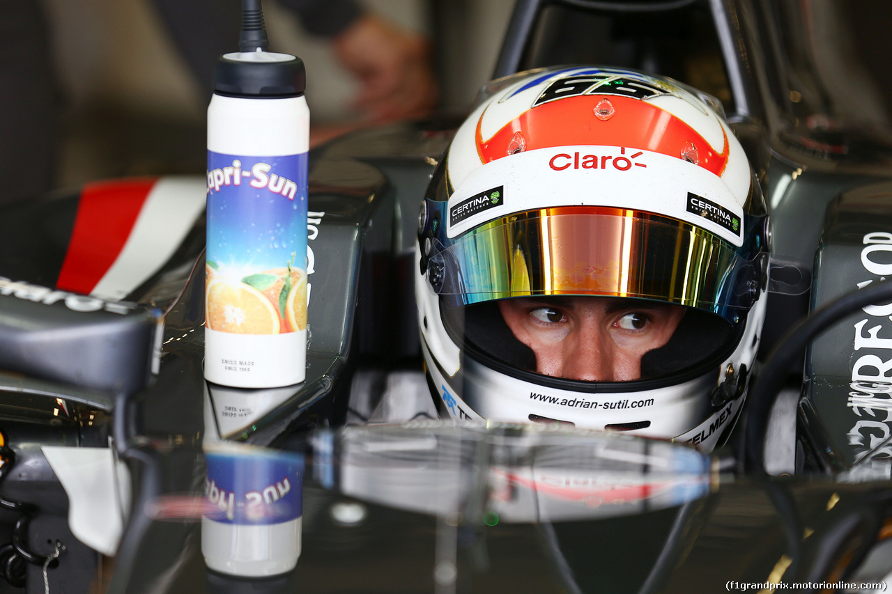 TEST SILVERSTONE 08 LUGLIO, Adrian Sutil (GER) Sauber C33.
08.07.2014. Formula One Testing, Silverstone, England, Tuesday.