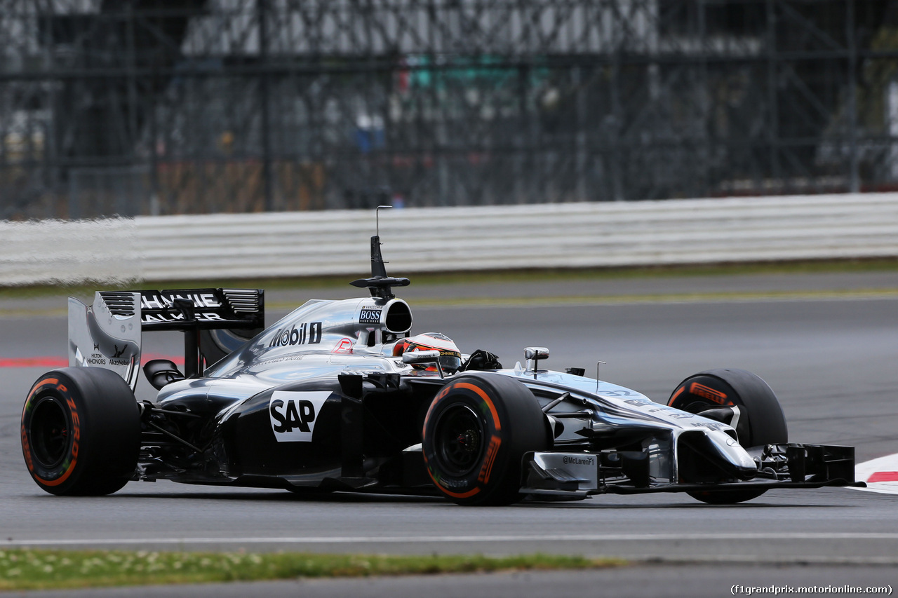 TEST SILVERSTONE 08 LUGLIO, Stoffel Vandoorne (BEL) McLaren MP4-29 Test e Reserve Driver.
08.07.2014. Formula One Testing, Silverstone, England, Tuesday.