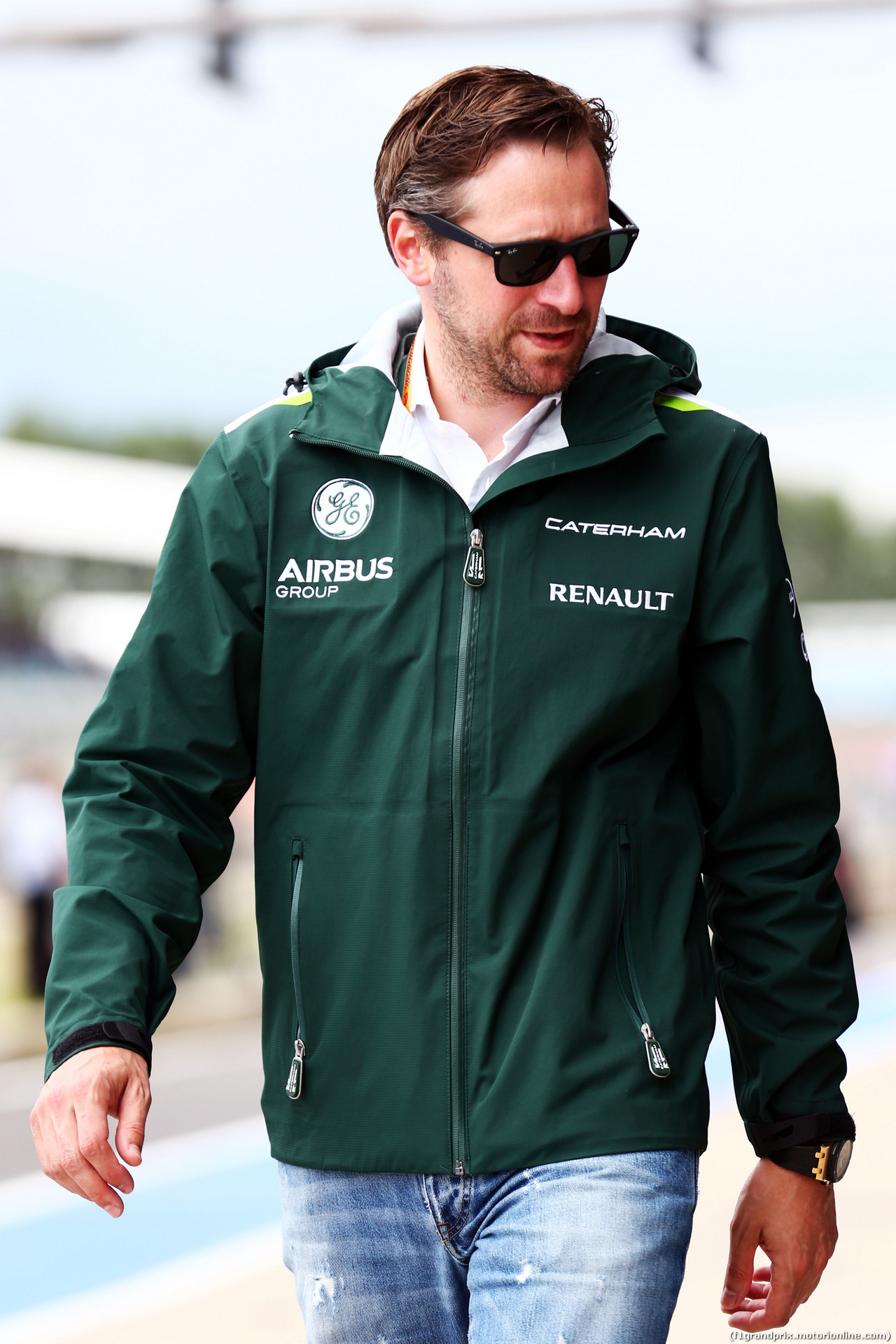 TEST SILVERSTONE 08 LUGLIO, Christian Albers (NLD) Caterham F1 Team, Team Manager.
08.07.2014. Formula One Testing, Silverstone, England, Tuesday.