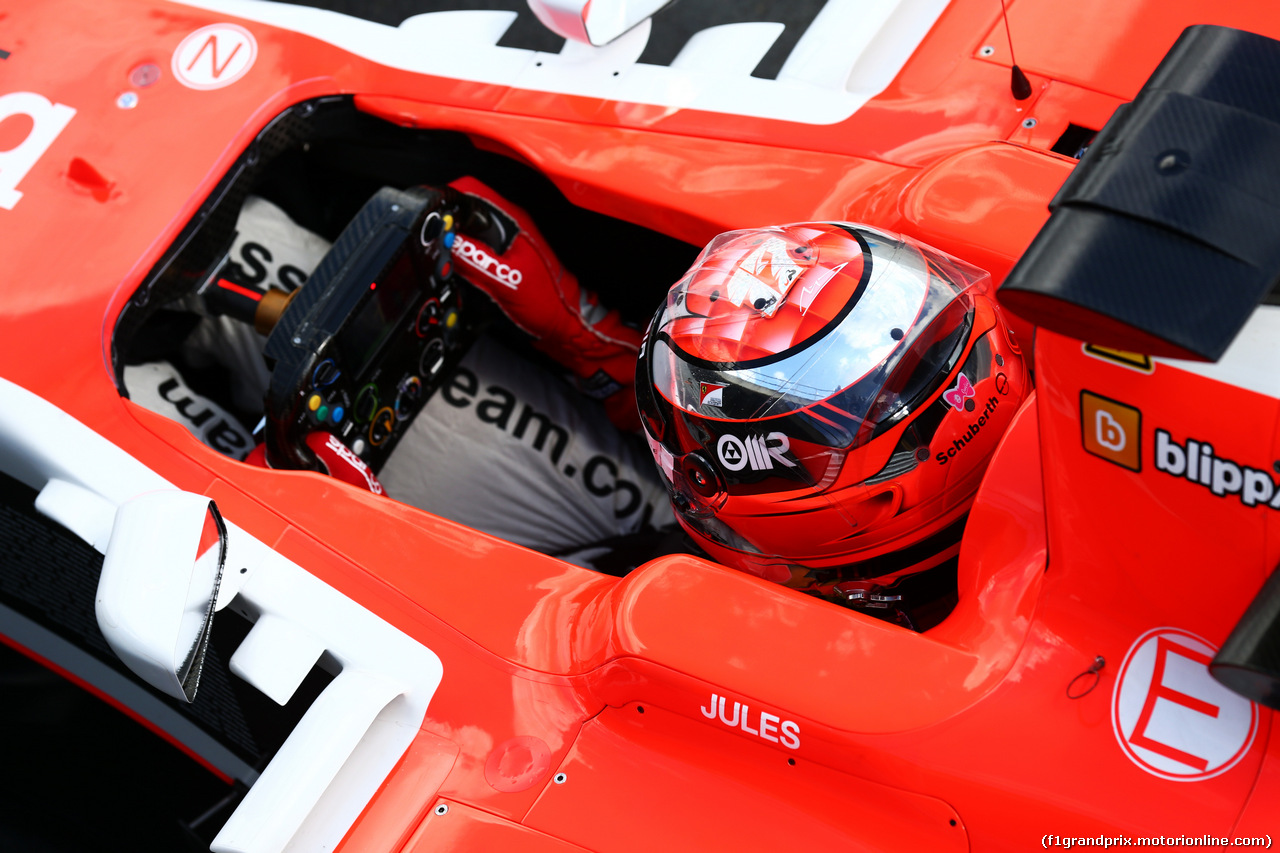 TEST SILVERSTONE 08 LUGLIO, Jules Bianchi (FRA) Marussia F1 Team MR03.
08.07.2014. Formula One Testing, Silverstone, England, Tuesday.