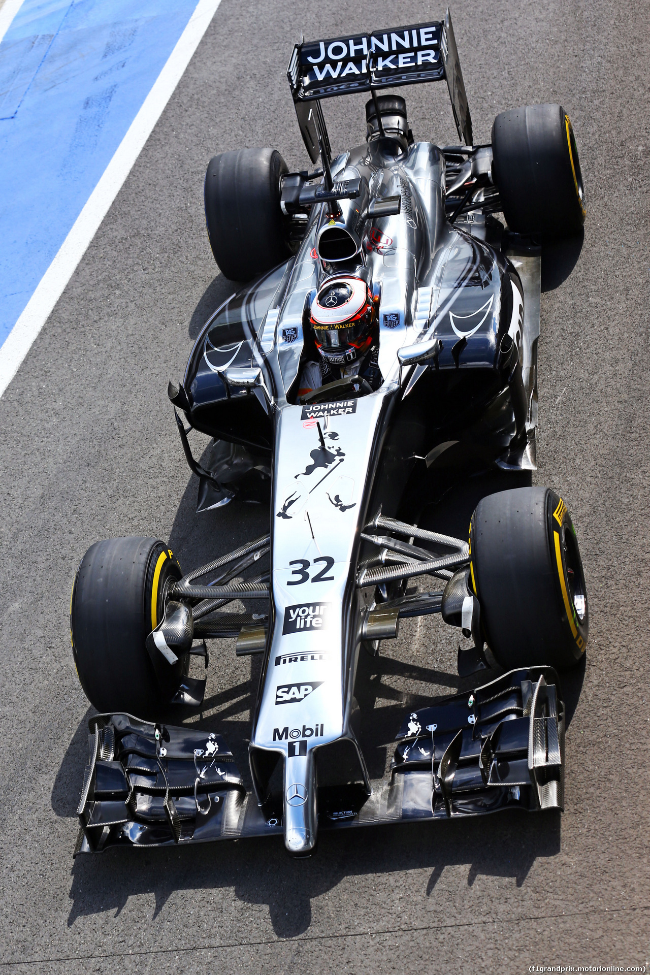 TEST SILVERSTONE 08 LUGLIO, Stoffel Vandoorne (BEL) McLaren MP4-29 Test e Reserve Driver.
08.07.2014. Formula One Testing, Silverstone, England, Tuesday.