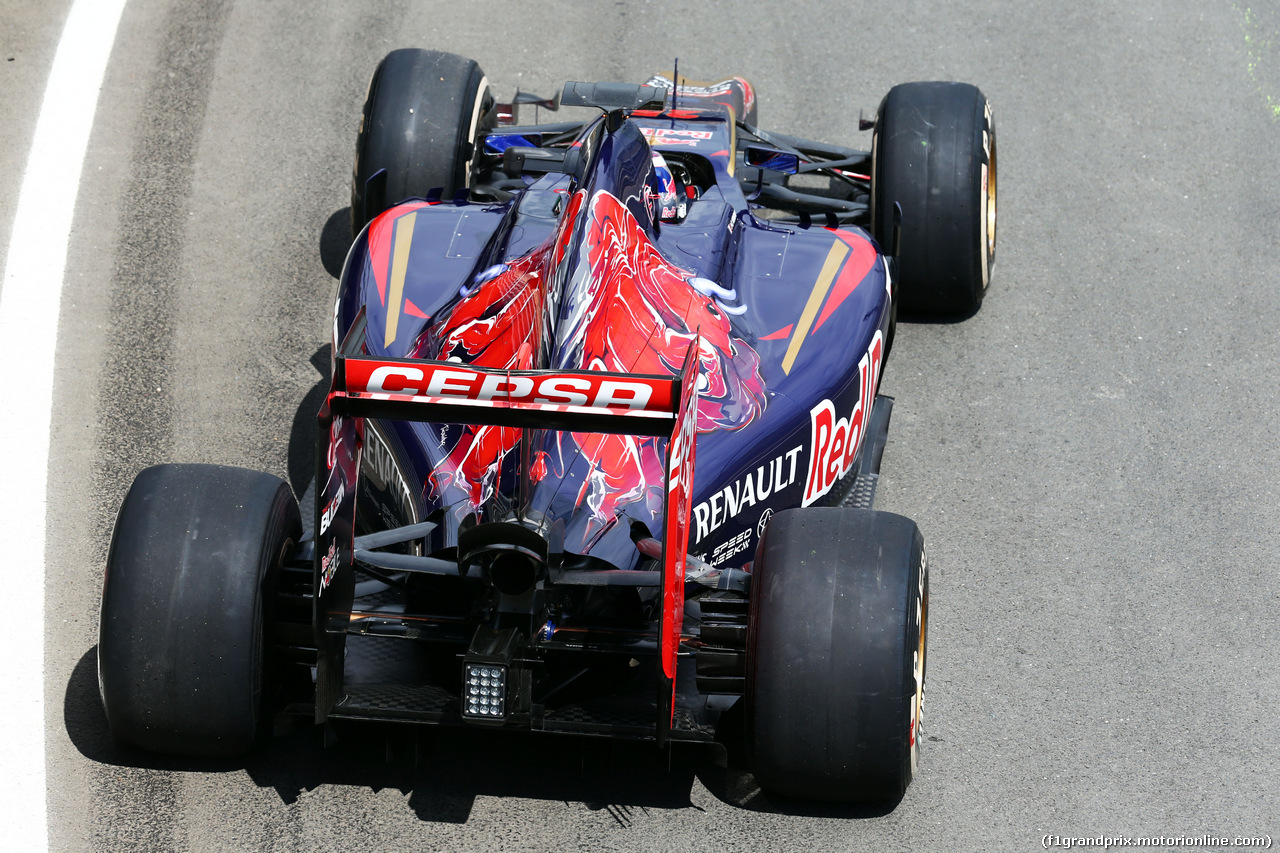 TEST SILVERSTONE 08 LUGLIO, Jean-Eric Vergne (FRA) Scuderia Toro Rosso STR9.
08.07.2014. Formula One Testing, Silverstone, England, Tuesday.