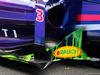 TEST SILVERSTONE 08 LUGLIO, Flow-vis paint on the Red Bull Racing RB10 sidepod.
08.07.2014. Formula One Testing, Silverstone, England, Tuesday.