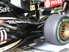 TEST SILVERSTONE 08 LUGLIO, Pastor Maldonado (VEN) Lotus F1 E21 rear suspension detail.
08.07.2014. Formula One Testing, Silverstone, England, Tuesday.
