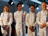 WILLIAMS MARTINI RACING FW36, The Williams FW36 with Martini livery is unveiled. (L to R): Susie Wolff (GBR) Williams Development Driver; Felipe Nasr (BRA) Williams Test e Reserve Driver; Felipe Massa (BRA) Williams; Valtteri Bottas (FIN) Williams.
06.03.2014. Formula One Launch, Williams FW36 Official Unveiling, London, England.