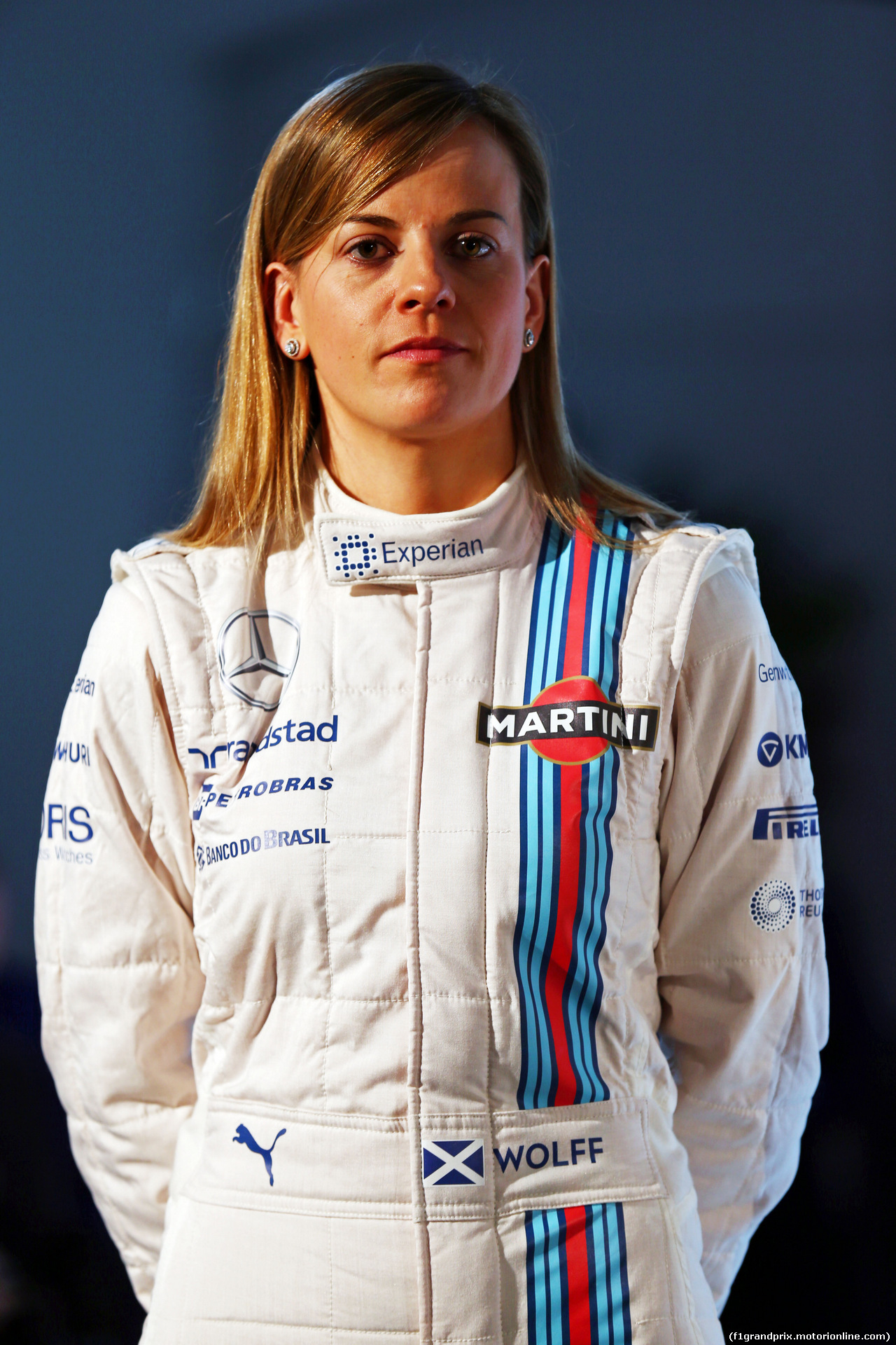 WILLIAMS MARTINI RACING FW36, Susie Wolff (GBR) Williams Development Driver.
06.03.2014. Formula One Launch, Williams FW36 Official Unveiling, London, England.