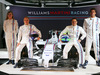 WILLIAMS MARTINI RACING FW36, (L to R): Susie Wolff (GBR) Williams Development Driver; Valtteri Bottas (FIN) Williams; team mate Felipe Massa (BRA) Williams; Felipe Nasr (BRA) Williams Test e Reserve Driver, with the new Martini liveried Williams FW36.
06.03.2014. Formula One Launch, Williams FW36 Official Unveiling, London, England.