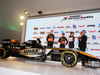 FORCE INDIA VJM08, (L to R): Nico Hulkenberg (GER) Sahara Force India F1 with team mate Sergio Perez (MEX) Sahara Force India F1 e Dr. Vijay Mallya (IND) Sahara Force India F1 Team Owner.
21.01.2015.
