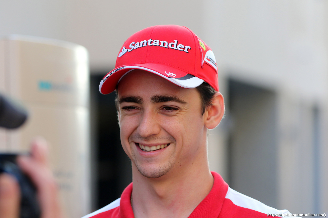 GP ABU DHABI, 28.11.2015 - Esteban Gutierrez (MEX) Ferrari Test e Reserve Driver