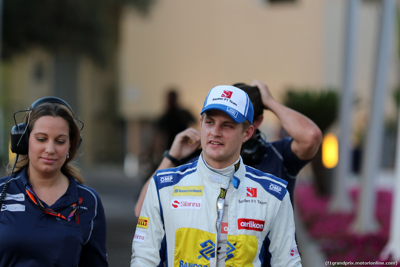 GP ABU DHABI, 28.11.2015 - Marcus Ericsson (SUE) Sauber C34