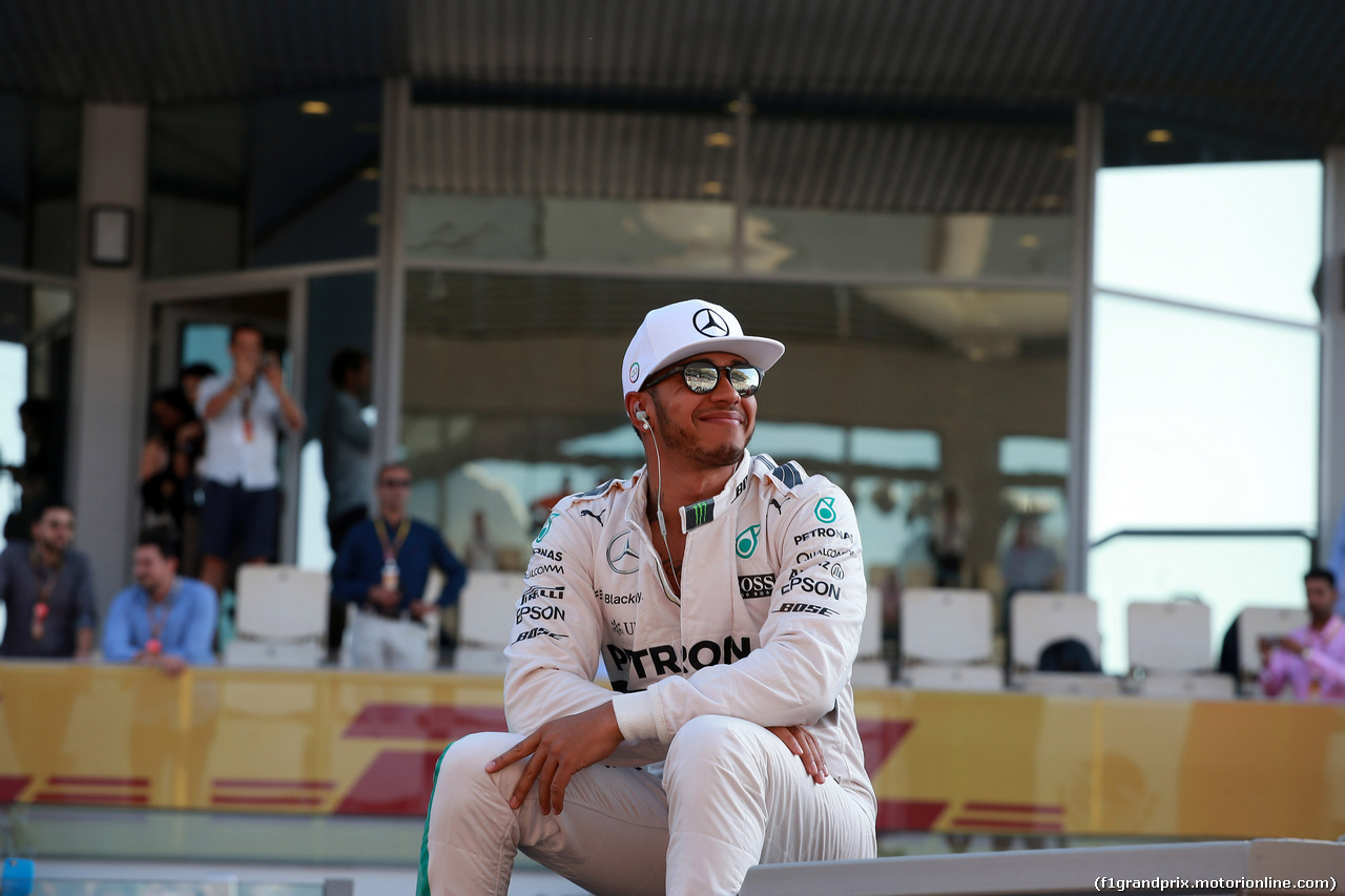 GP ABU DHABI, 29.11.2015 - Lewis Hamilton (GBR) Mercedes AMG F1 W06